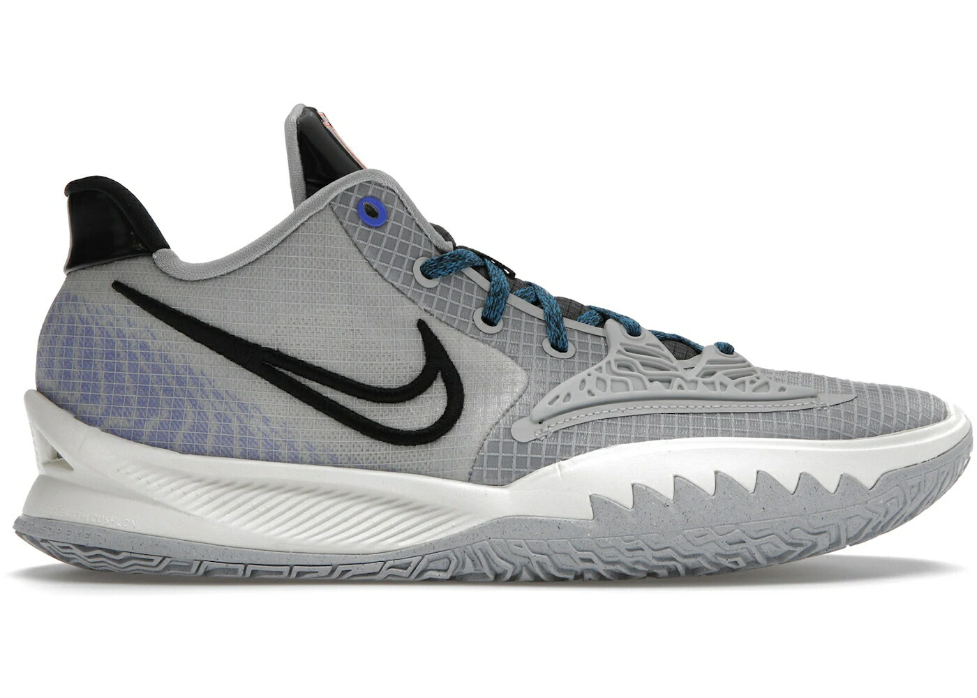 ナイキ カイリー 薄墨色 薄墨色 橙 オレンジ色 スニーカー メンズ NIKE KYRIE 4 LOW GREY FOG / GREY FOG SAPPHIRE TOTAL ORANGE スニーカー-メンズ靴