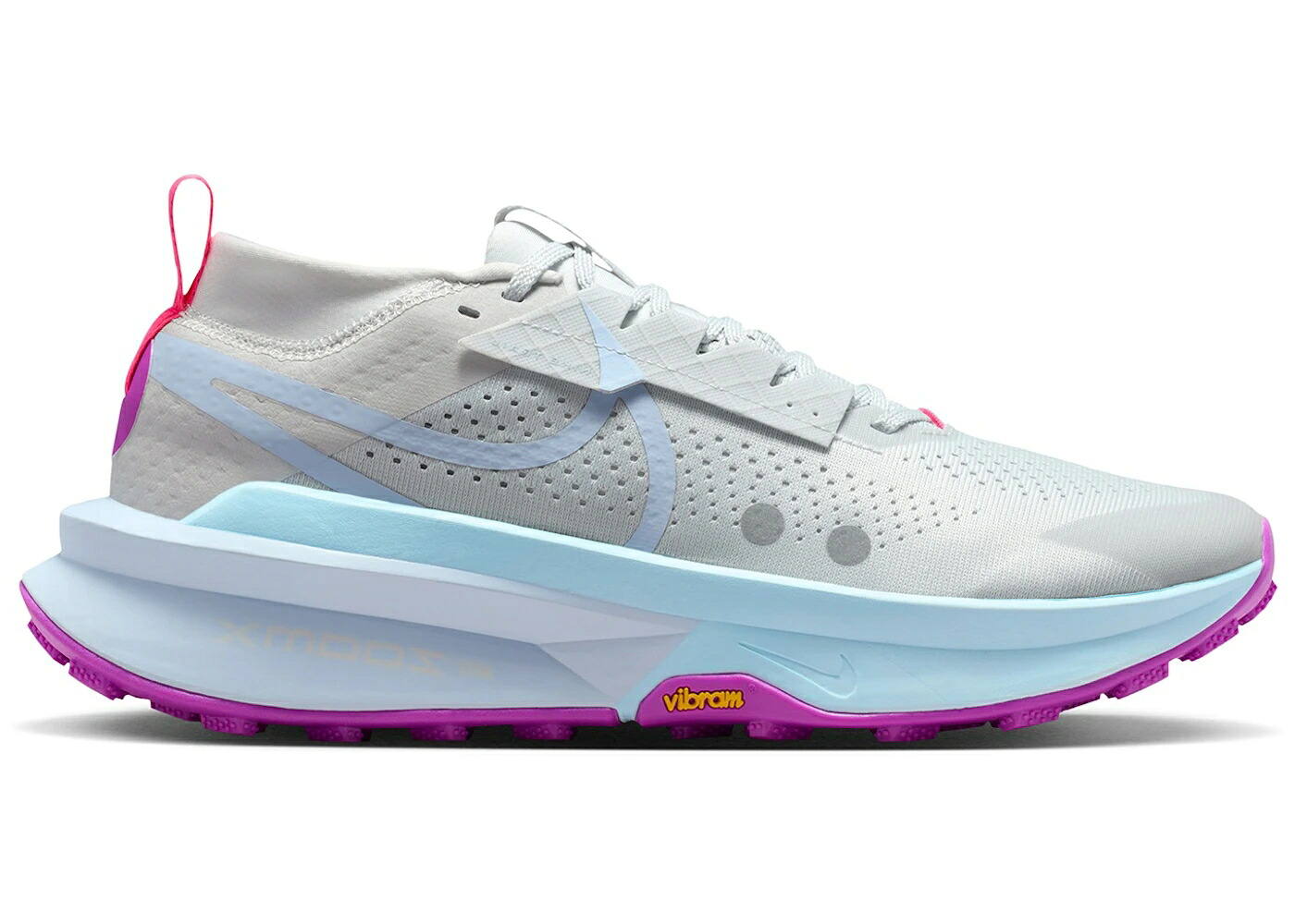 ナイキ 青味 青み サクラ色 スニーカー メンズ NIKE ZOOMX ZEGAMA 2 PHOTON DUST GLACIER BLUE HYPER PINK / PHOTON DUST GLACIER BLUE HYPER