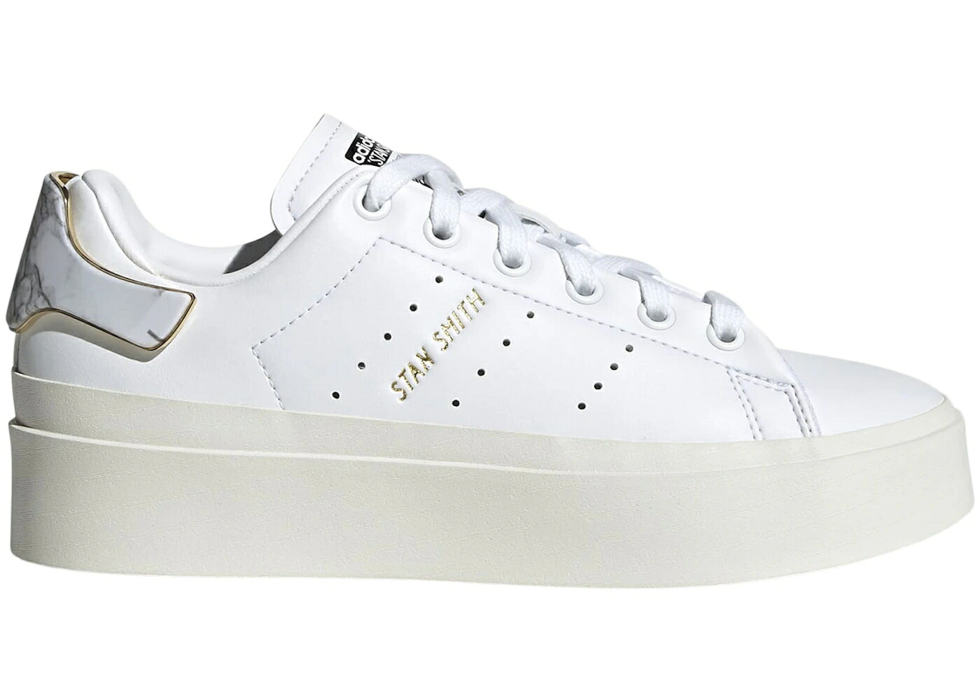 アディダス 白色 ホワイト ゴールド スタンスミス WOMEN'S スニーカー レディース ADIDAS STAN SMITH BONEGA CLOUD WHITE GOLD METALLIC (WOMEN'S) / CLOUD WHITE CLOUD WHITE GOLD|スニケス