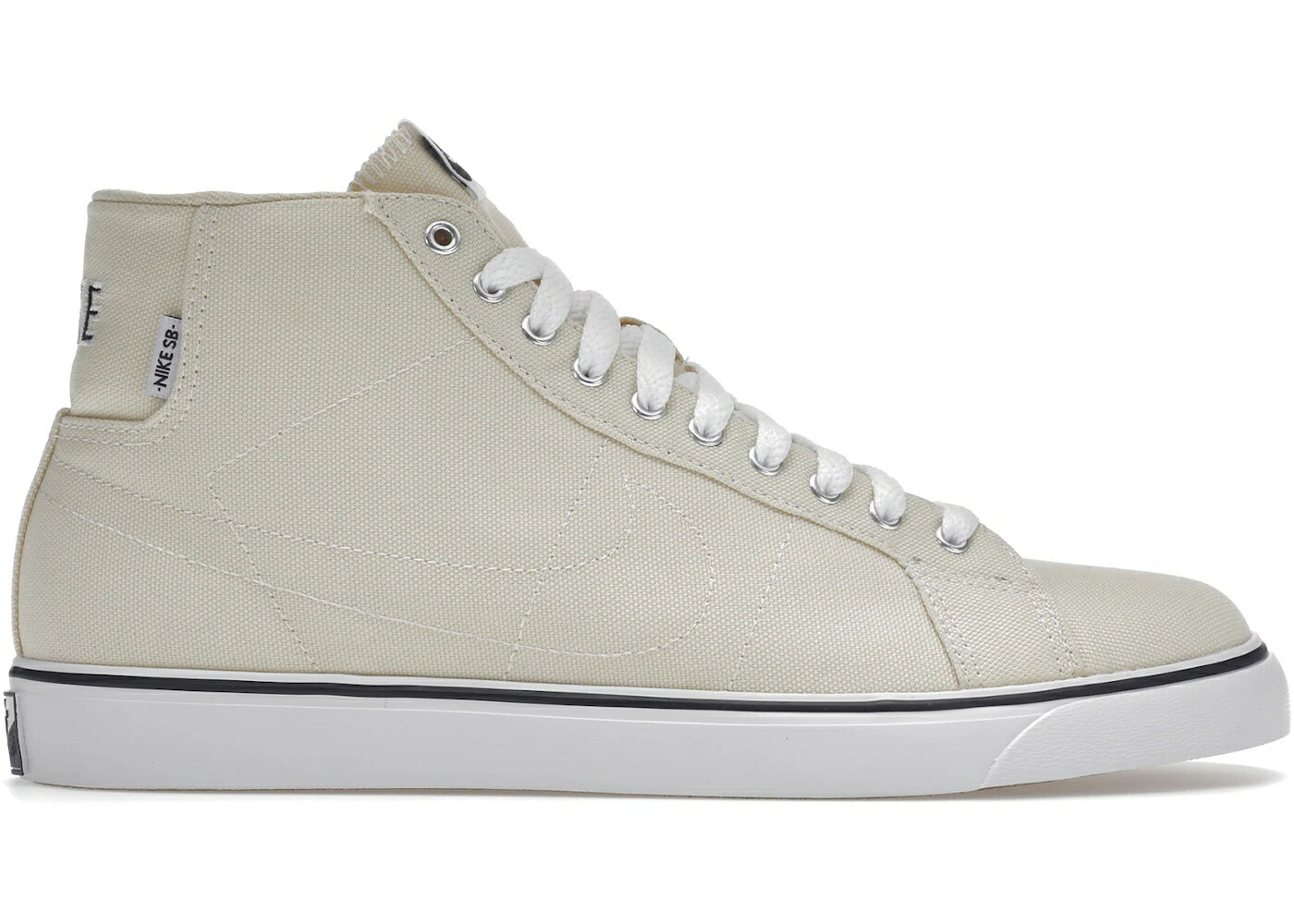 ナイキ エスビー ブレイザー プレミアム ハフ ナチュラル 黒色 ブラック 白色 ホワイト スニーカー メンズ NIKE SB BLAZER PREMIUM SE HUF NATURAL / NATURAL NATURAL BLACK WHITE