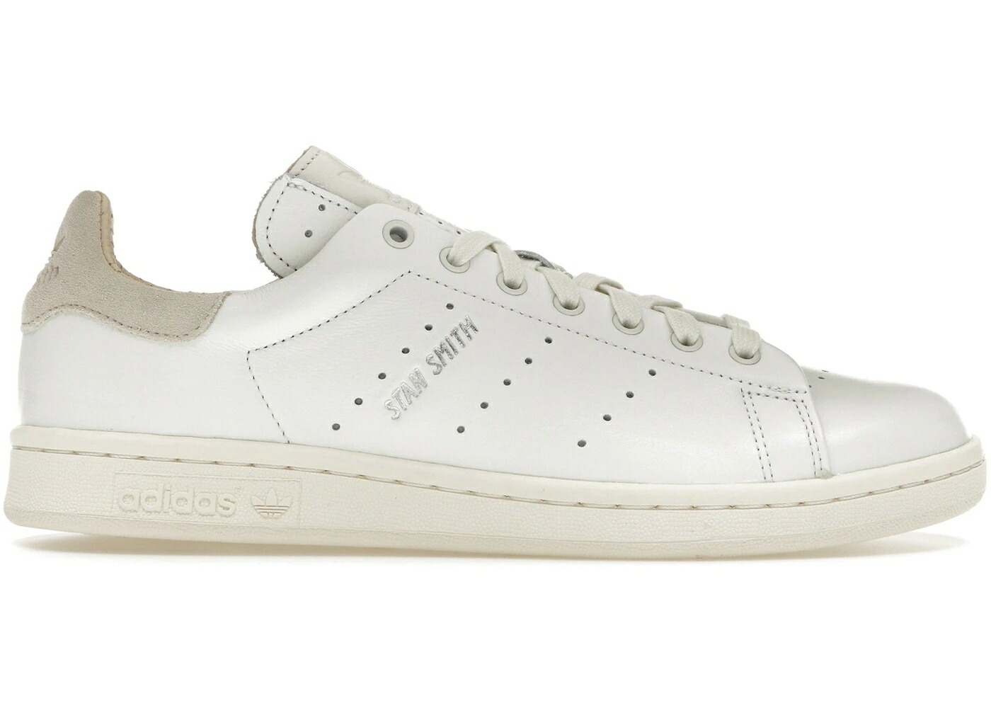 アディダス 白いこと 白いこと ベージュ 中核グループ 見方仕損ない スニーカー メンズ ADIDAS STAN SMITH LUX CLOUD WHITE OFF BEIGE / CORE WHITE WONDER WHITE OFF