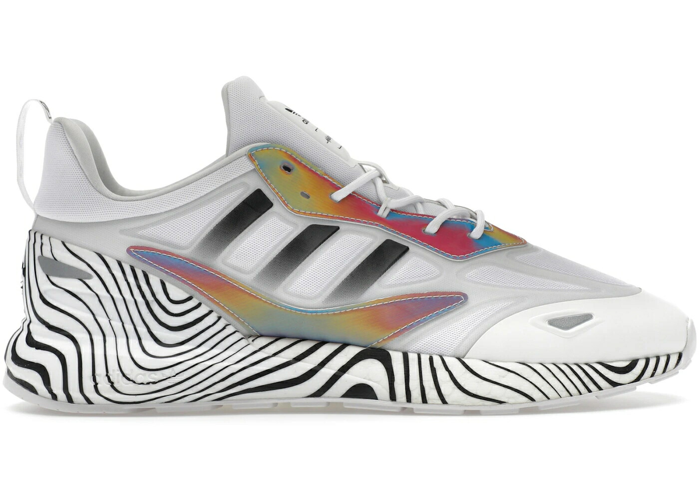 アディダス ブースト 白色 ホワイト コア 黒色 ブラック スニーカー メンズ ADIDAS ZX 2K BOOST PATRICK MAHOMES / CLOUD WHITE CORE BLACK