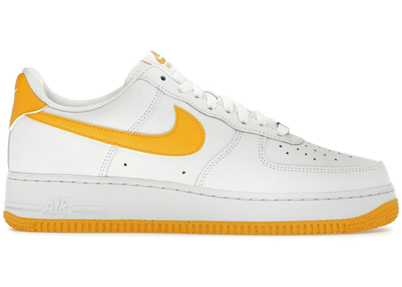 ナイキ ゴールド 白いこと 白いこと 空軍 \u002707 スニーカー メンズ NIKE AIR FORCE 1 LOW UNIVERSITY GOLD / WHITE UNIVERSITY GOLD