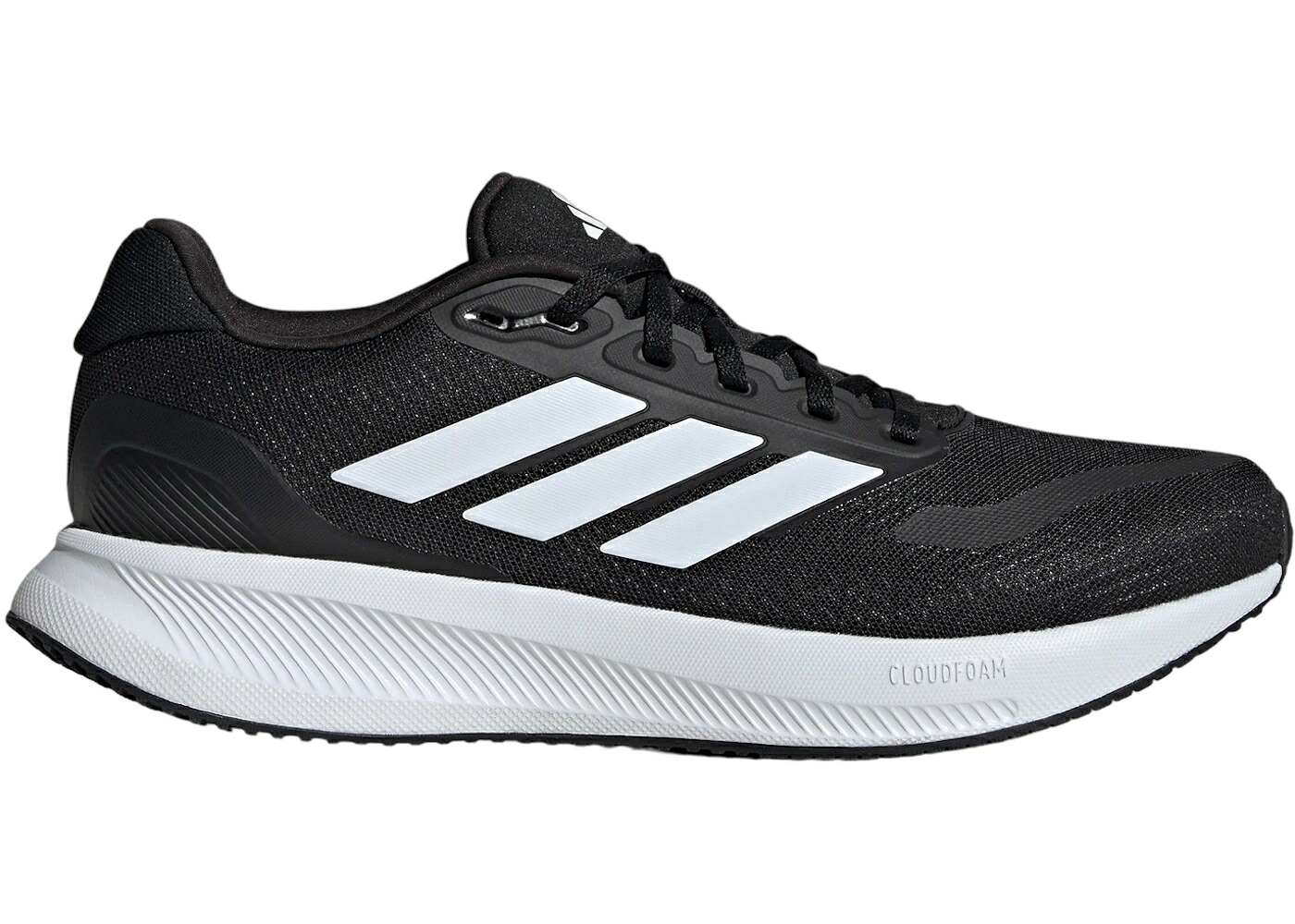 アディダス 中核グループ 黒いこと 黒いこと 白いこと 白いこと スニーカー メンズ ADIDAS RUNFALCON 5 CORE BLACK CLOUD WHITE / CORE BLACK CLOUD WHITE CORE