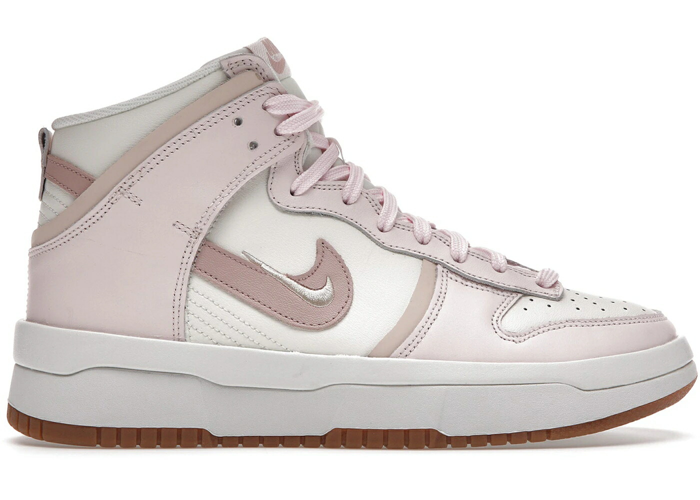 ナイキ ダンク ハイ ピンク パール 白色 ホワイト ダンクハイ WOMEN スニーカー レディース NIKE DUNK HIGH UP SAIL LIGHT SOFT PINK (WOMEN) / SAIL LIGHT SOFT PINK PEARL WHITE