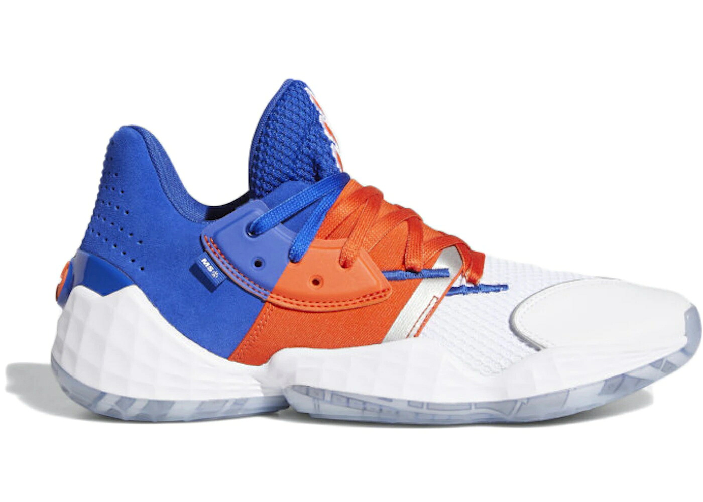 アディダス ハーデン 青味 青み 橙 オレンジ色 VOL.4 スニーカー メンズ ADIDAS HARDEN BOLD BLUE / BOLD BLUE ACTIVE ORANGE