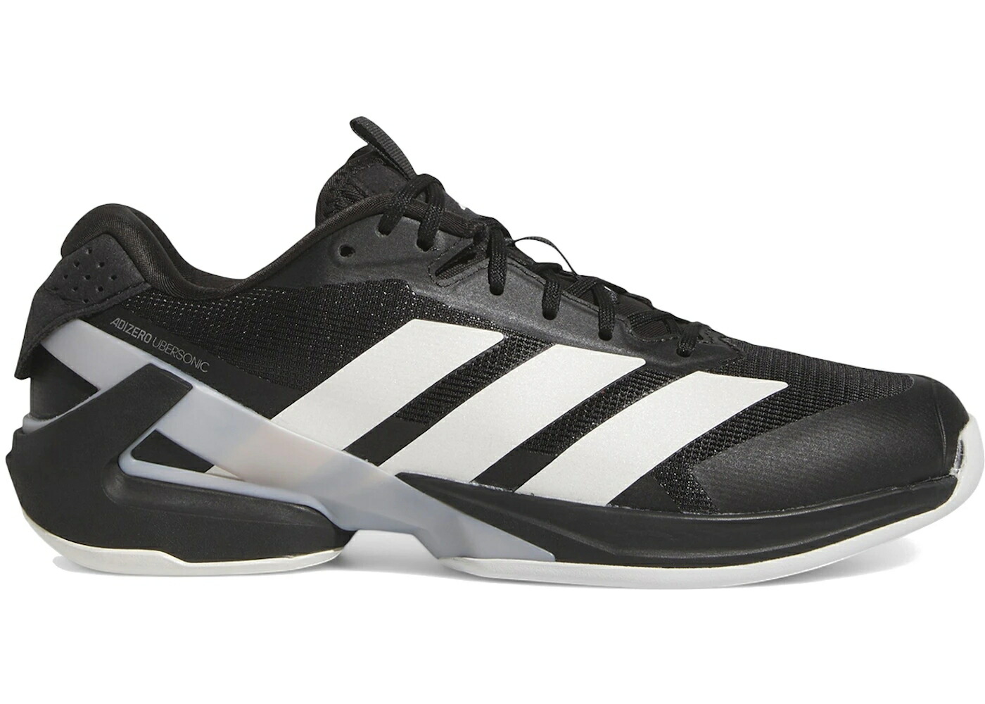 アディダス アディゼロ コア 黒色 ブラック ゼロ 銀色 シルバー スニーカー メンズ ADIDAS ADIZERO UBERSONIC 5 CORE BLACK ZERO METALIC SILVER METALLIC / CORE BLACK ZERO METALIC SILVER