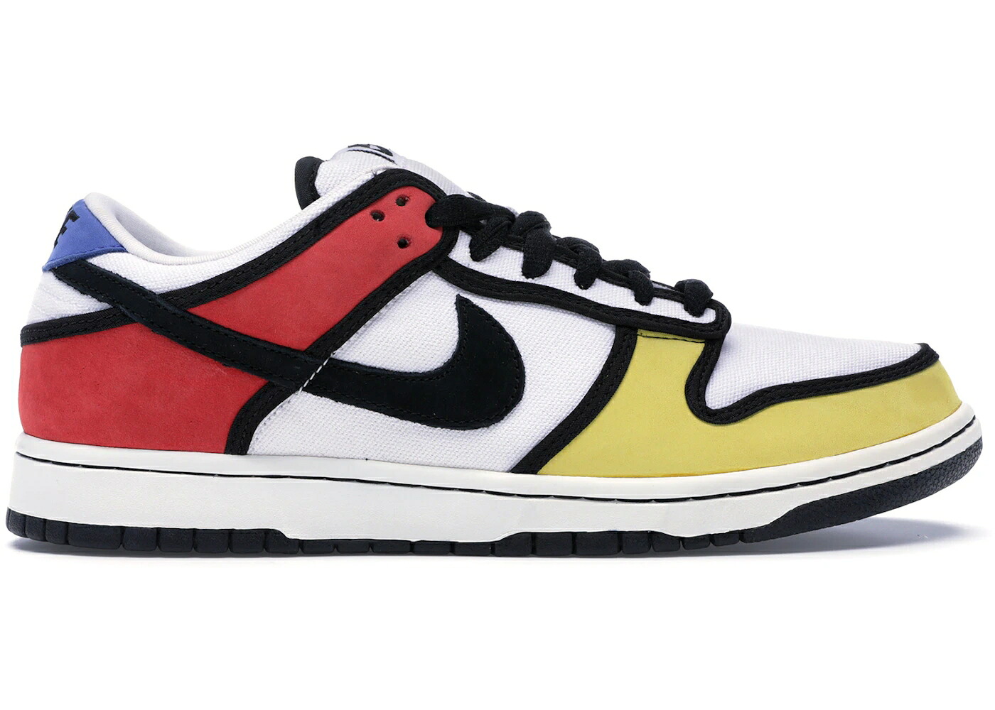 ナイキ エスビー ダンク 黒いこと 黒いこと ダンクロー スニーカー メンズ NIKE SB DUNK LOW PIET MONDRIAN / ZEST BLACK