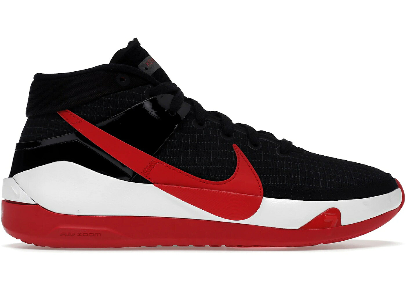 ナイキ サー青少年 黒いこと 黒いこと 赤 赤いこと 白いこと 白いこと スニーカー メンズ NIKE KD 13 BRED / BLACK UNIVERSITY RED WHITE