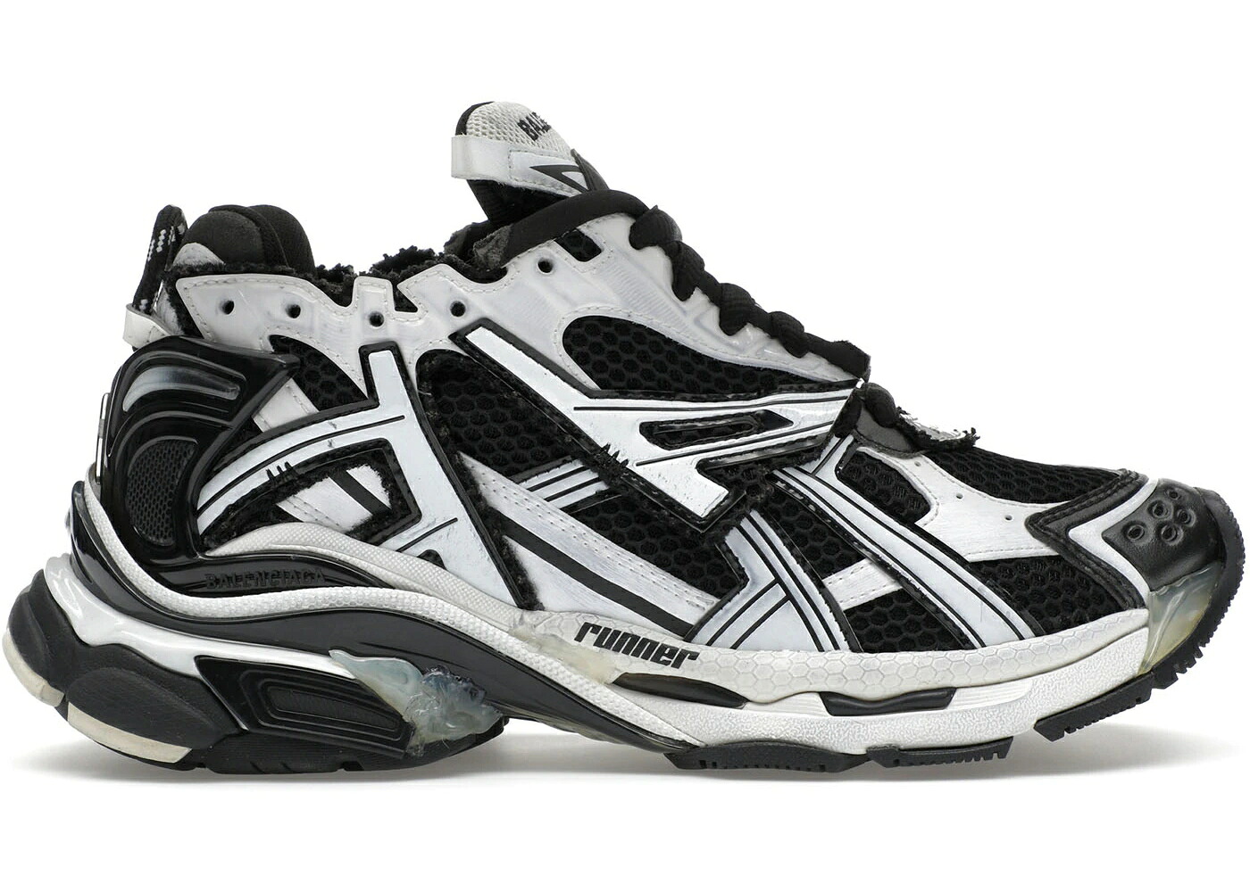 バレンシアガ 白いこと 白いこと 黒いこと 黒いこと WOMEN\u0027S スニーカー レディース BALENCIAGA RUNNER WHITE BLACK (WOMEN\u0027S) / WHITE BLACK