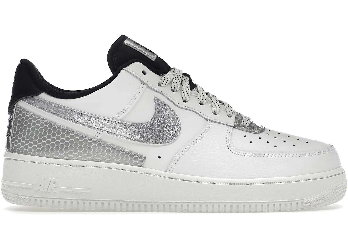 ナイキ 白いこと 白いこと 黒いこと 黒いこと 空軍 スニーカー メンズ NIKE AIR FORCE 1 LOW 3M SUMMIT WHITE / SUMMIT WHITE SUMMIT WHITE BLACK