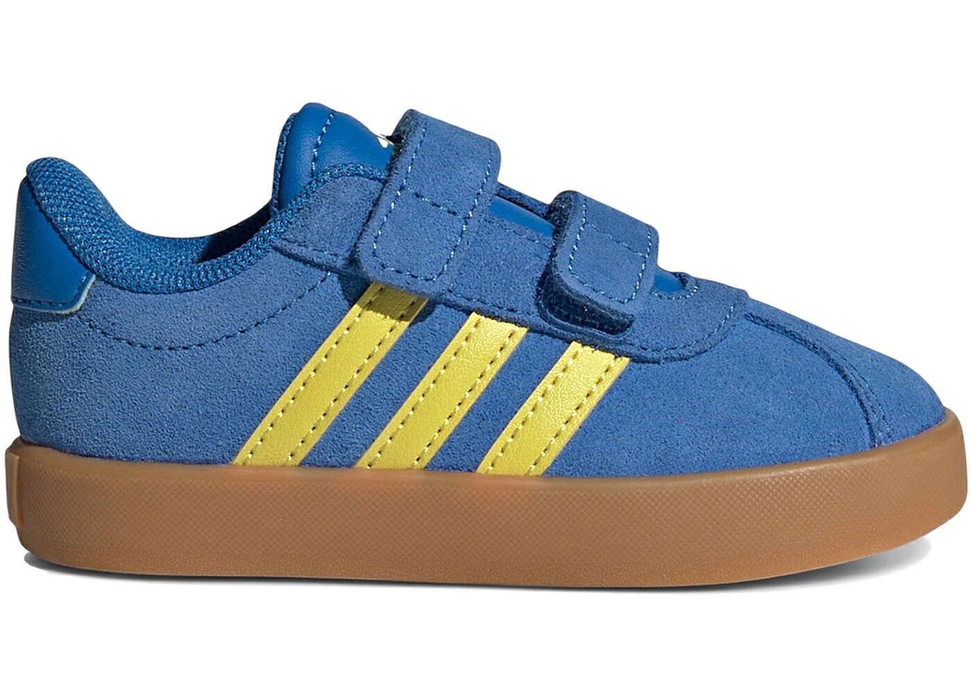アディダス コート ピュア 3.0 ジュニア キッズ ADIDAS VL COURT BRIGHT ROYAL PURE SULFUR GUM (TD) / BRIGHT ROYAL PURE SULFUR GUM
