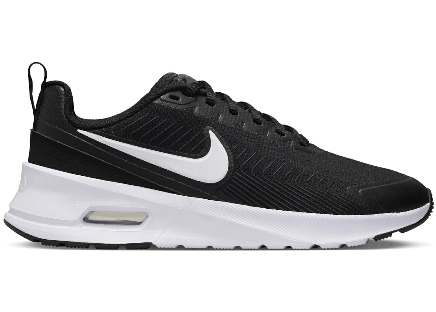 ナイキ マックス 黒色 ブラック 灰色 グレー 赤 レッド 白色 ホワイト エアマックス WOMEN スニーカー レディース NIKE AIR MAX NUAXIS BLACK DARK GREY COMET RED WHITE (WOMEN) / BLACK DARK GREY COMET RED WHITE
