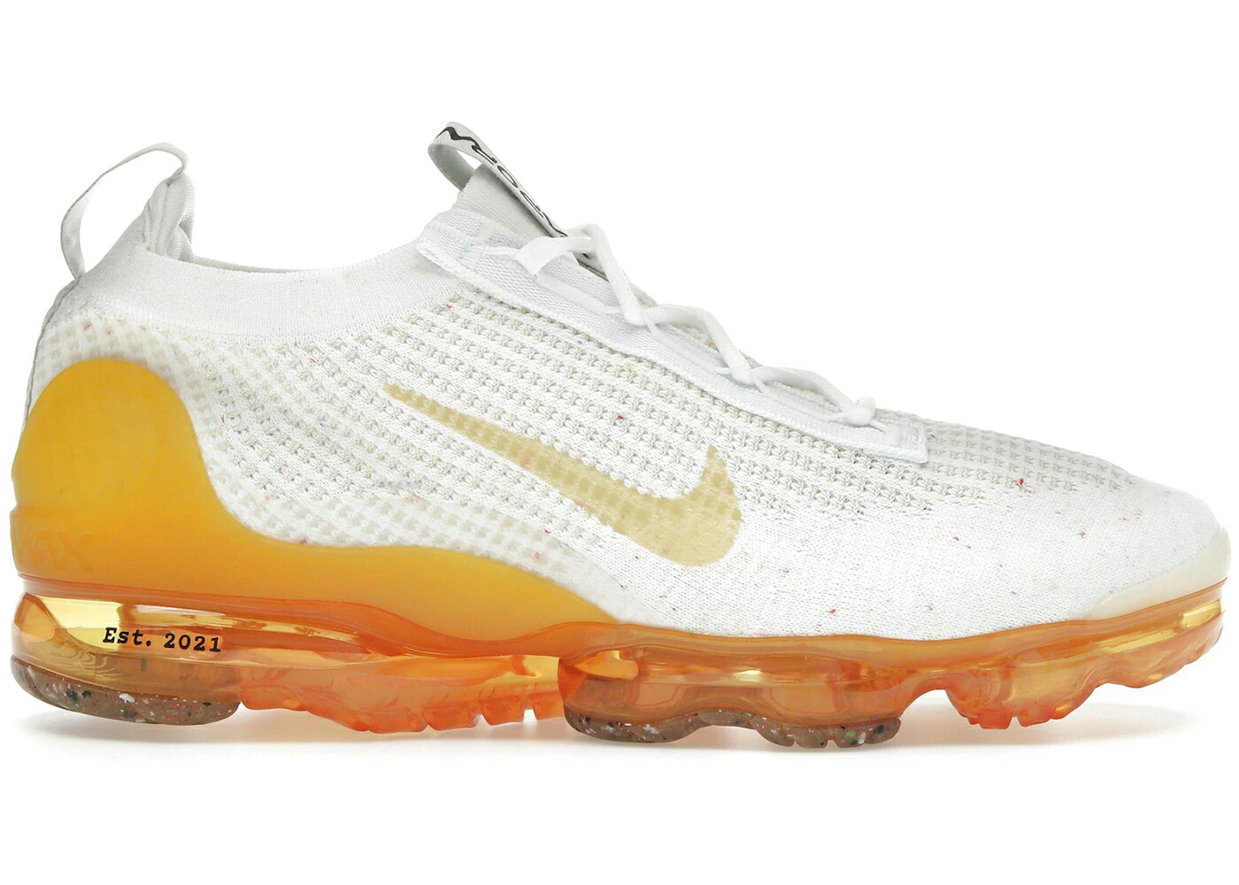 ナイキ 白いこと 白いこと エアヴェイパーマックス M. スニーカー メンズ NIKE AIR VAPORMAX 2021 FK SE FRANK RUDY / WHITE LEMON WASH SUMMIT WHITE 靴-スニーカー-メンズ靴