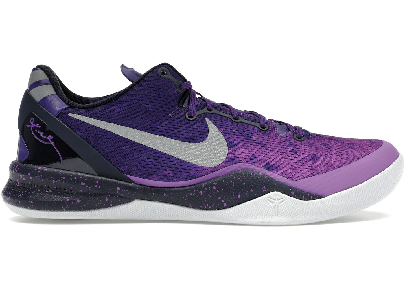 ナイキ コービー 紫 パープル プラチナム コート ピュア スニーカー メンズ NIKE KOBE 8 PLAYOFFS PURPLE PLATINUM / COURT PURPLE PURE PLATINUM｜スニケス 87,670円