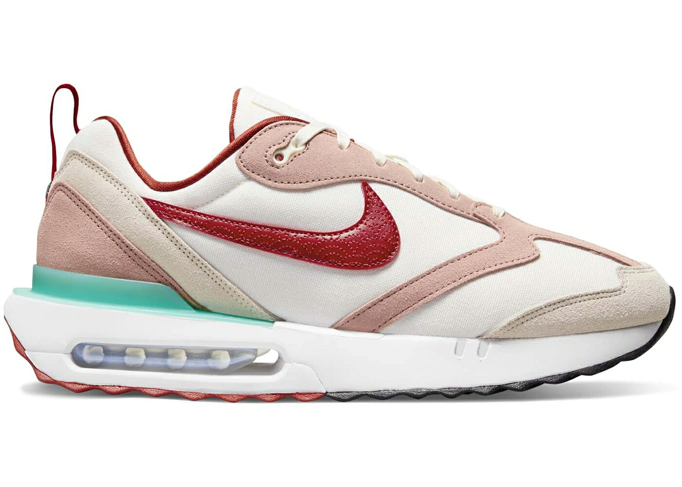 ナイキ マックス 赤 赤いこと 白いこと 白いこと 大気圏マックス スニーカー メンズ NIKE AIR MAX DAWN GYM RED SANDDRIFT / SAIL GYM RED WHITE SANDDRIFT