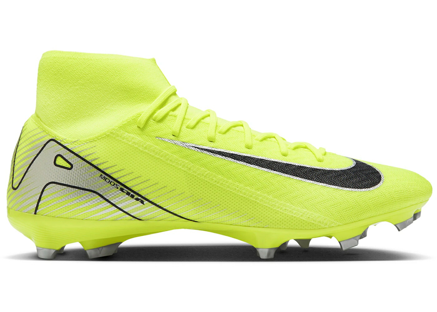 ナイキ 翰林院 黒いこと 黒いこと スニーカー メンズ NIKE MERCURIAL SUPERFLY 10 ACADEMY MG VOLT BLACK / VOLT BLACK
