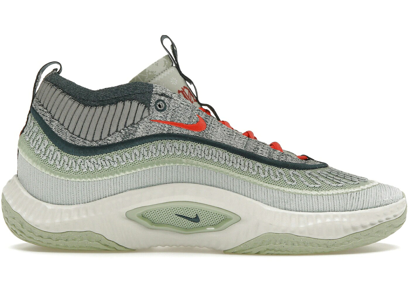 ナイキ クリスマス しろがね色 しろがね色 ディープ スニーカー メンズ NIKE COSMIC UNITY 3 CHRISTMAS / LIGHT SILVER DEEP JUNGLE