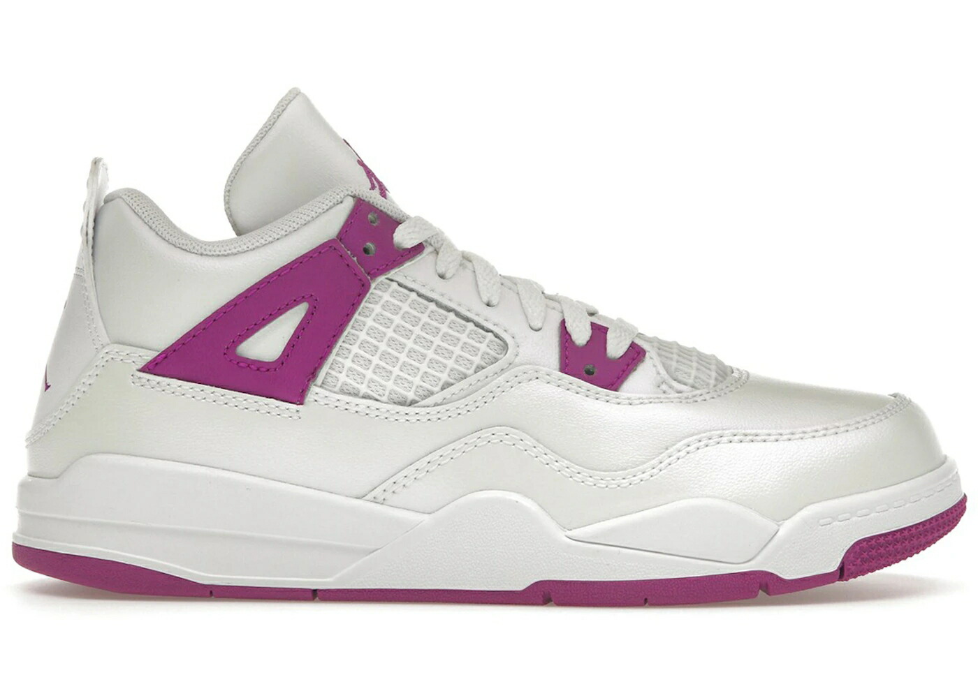 ナイキ ジョーダン 紫 相撲取り草 白いこと 白いこと 御坊っちゃん キッズ JORDAN 4 RETRO HYPER VIOLET (なおなお書き) / WHITE HYPER VIOLET もの言う花 マタニティ スニーカー