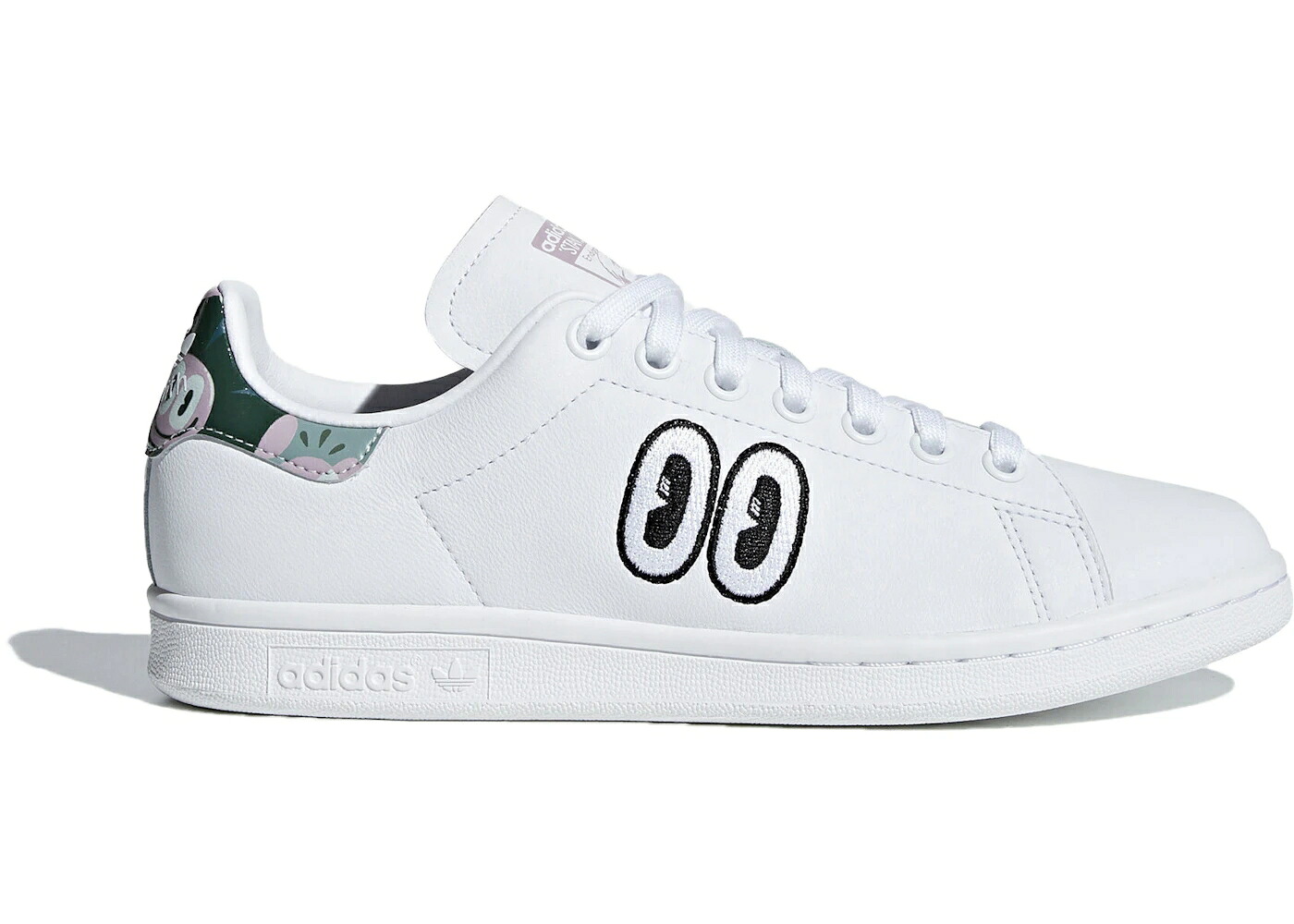 アディダス 白色 ホワイト コア スタンスミス WOMEN'S スニーカー レディース ADIDAS STAN SMITH HATTIE STEWART EYES (WOMEN'S) / FOOTWEAR WHITE SOFT VISION CORE|スニケス