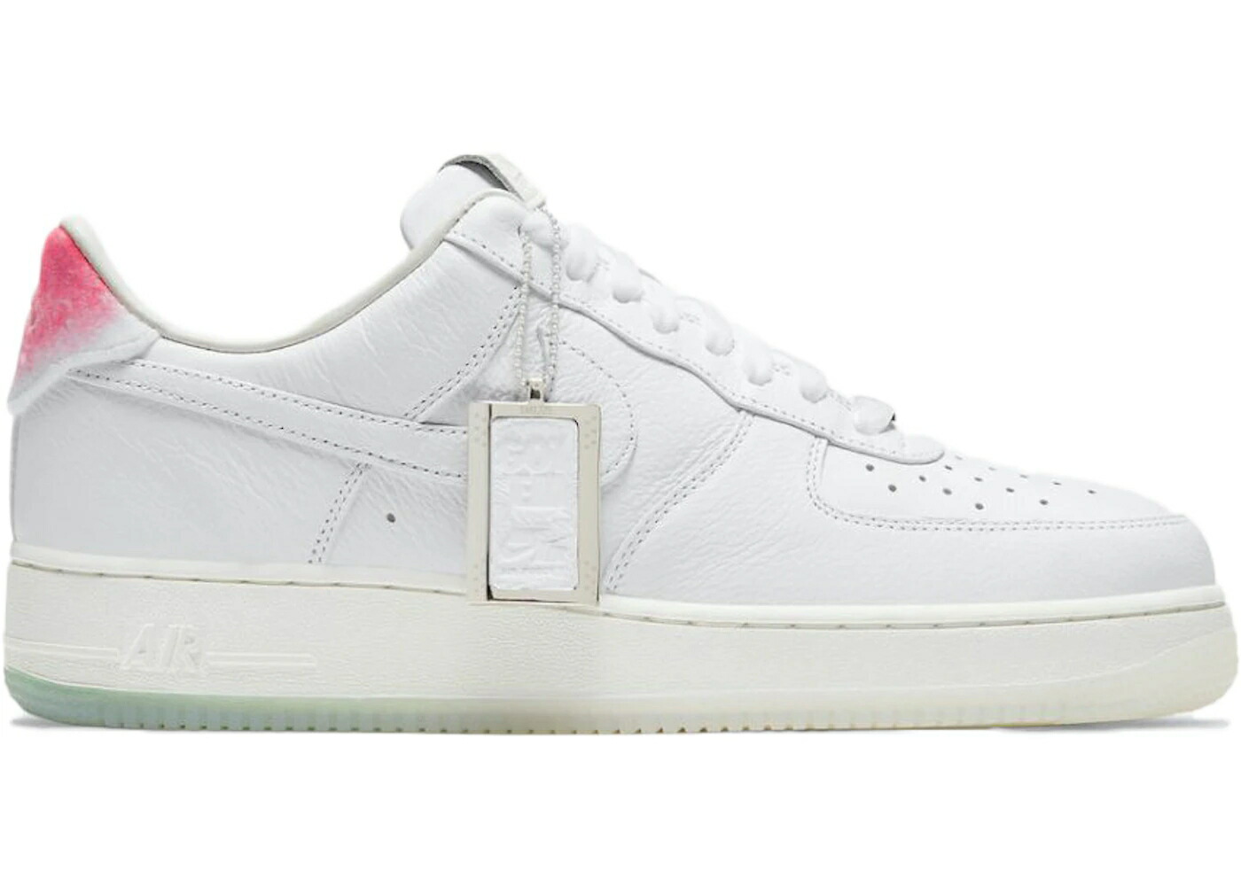 ナイキ 白いこと 白いこと 空軍 スニーカー メンズ NIKE AIR FORCE 1 LOW GOT EM / WHITE WHITE LAVA GLOW