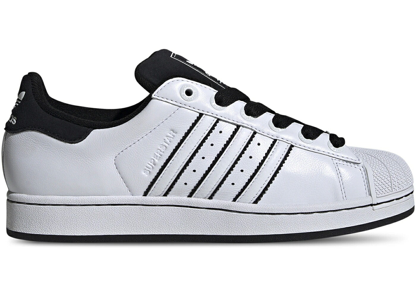 アディダス はやりっ子 白いこと 白いこと 中核グループ 黒いこと 黒いこと スニーカー メンズ ADIDAS SUPERSTAR II WHITE CORE BLACK / CLOUD WHITE CLOUD WHITE CORE