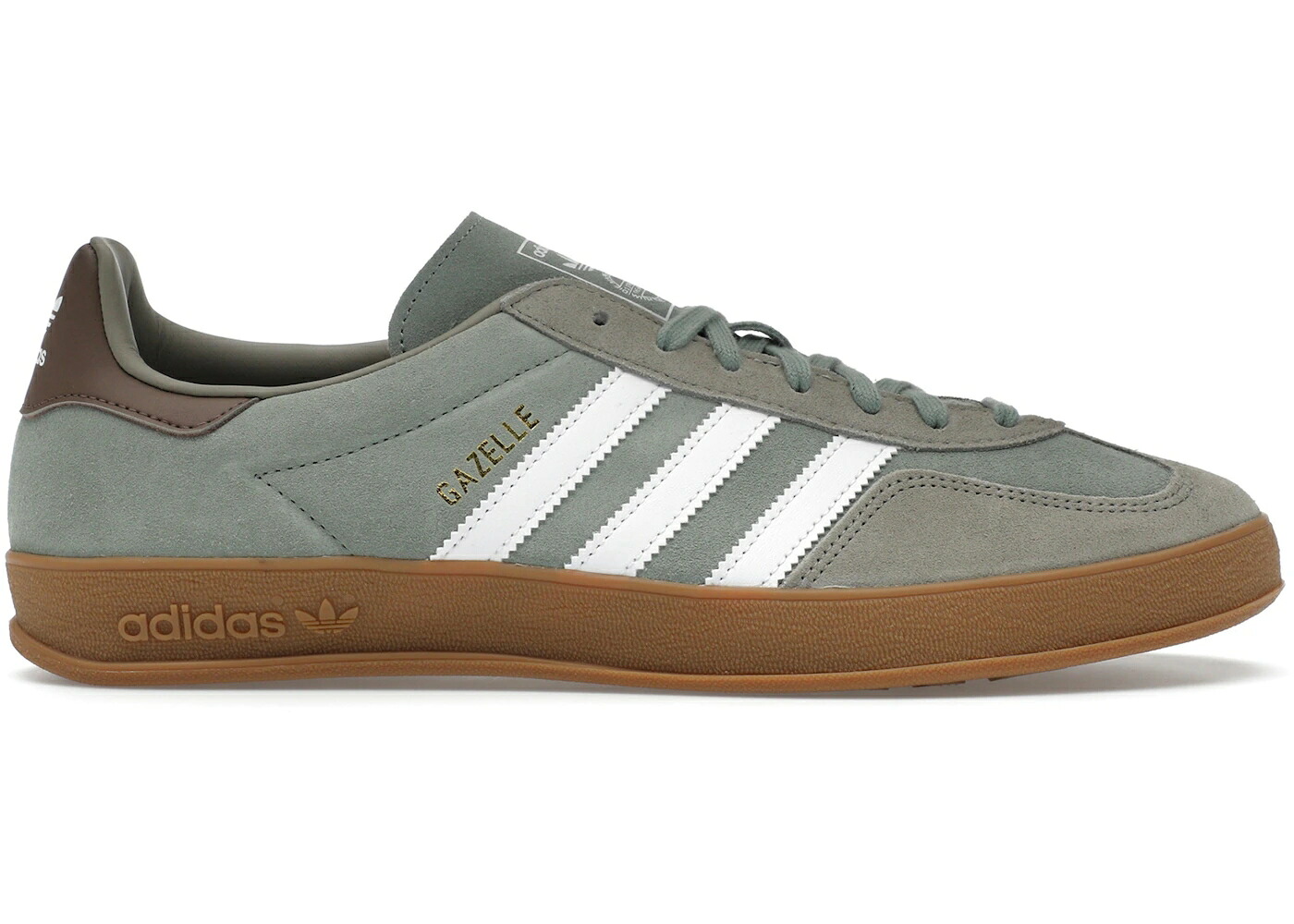 アディダス ガゼル しろがね色 しろがね色 緑 緑であること スニーカー メンズ ADIDAS GAZELLE INDOOR SILVER PEBBLE GREEN / SILVER PEBBLE SILVER GREEN