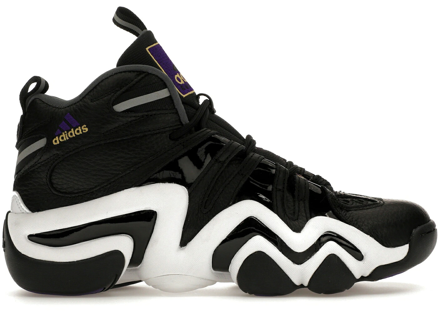 アディダス クレイジー 競り合い 中核グループ 黒いこと 黒いこと 紫 パープル スニーカー メンズ ADIDAS CRAZY 8 1998 ALL-STAR GAME (2024) / CORE BLACK REGAL PURPLE CLOUD