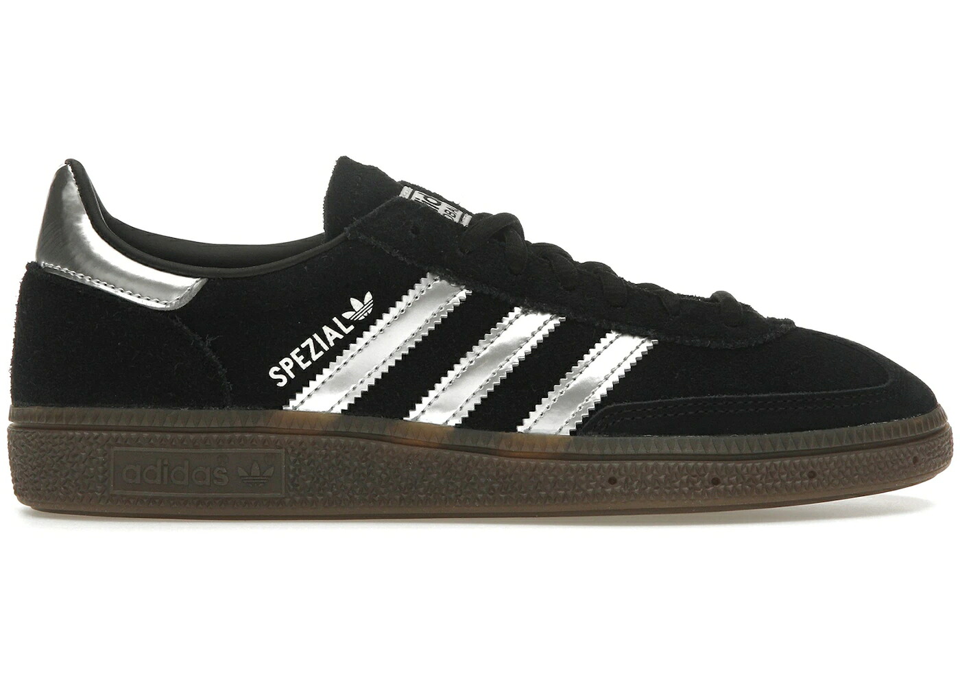アディダス ハンドボール スペシアル コア 黒色 ブラック 銀色 シルバー スニーカー メンズ ADIDAS HANDBALL SPEZIAL CORE BLACK SILVER METALLIC / CORE BLACK SILVER METALLIC GUM