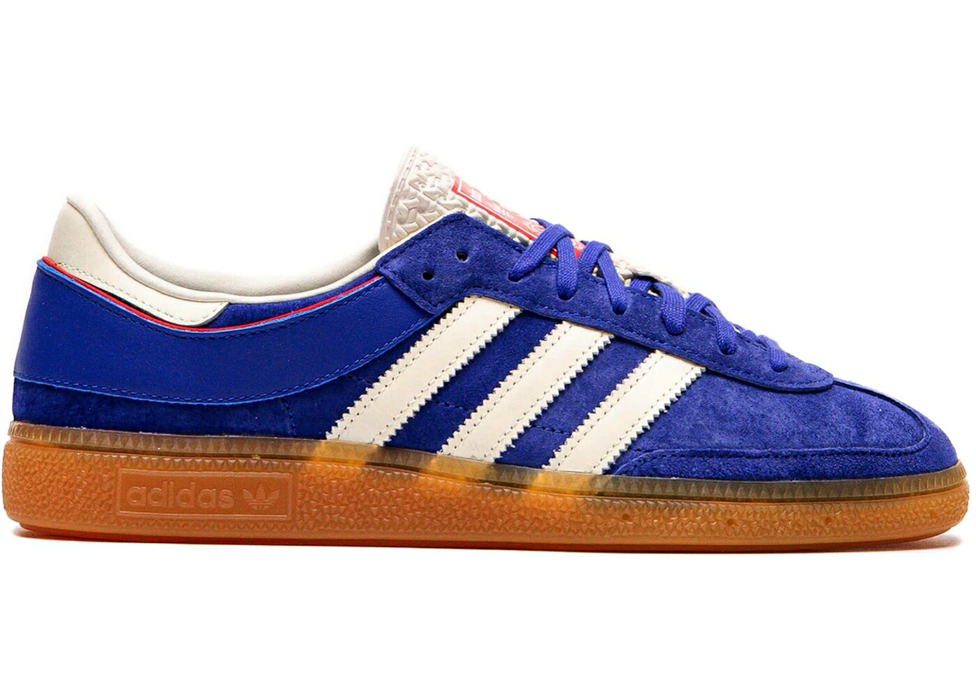 アディダス ハンドボール 青み 青色 皮膚軟化剤 白いこと 白いこと スニーカー メンズ ADIDAS HANDBALL CUP SPZL SEMI LUCID BLUE CREAM WHITE / SEMI LUCID BLUE CREAM WHITE GUM
