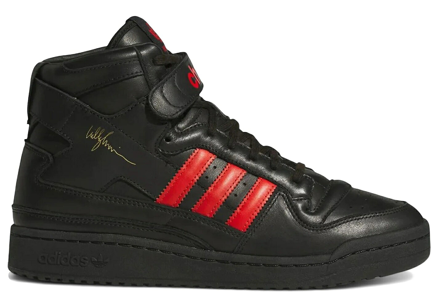 アディダス 討論会 黒いこと 黒いこと 赤 赤いこと 中核グループ スニーカー メンズ ADIDAS FORUM 84 HI WILLY CHAVARRIA BLACK RED / CORE BLACK CORE BLACK RED スニーカー-靴