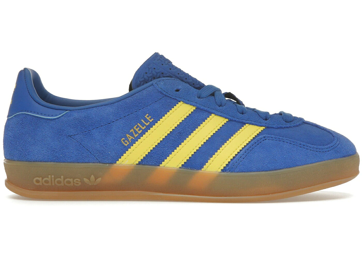 アディダス ガゼル 青味 青み 純然たる スニーカー メンズ ADIDAS GAZELLE INDOOR BLUE PURE SULFUR / BLUE PURE SULFUR