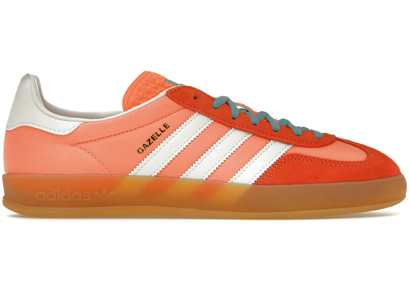 アディダス ガゼル 橙 オレンジ色 白いこと 白いこと スニーカー メンズ ADIDAS GAZELLE INDOOR BEAM ORANGE / BEAM ORANGE WHITE GUM