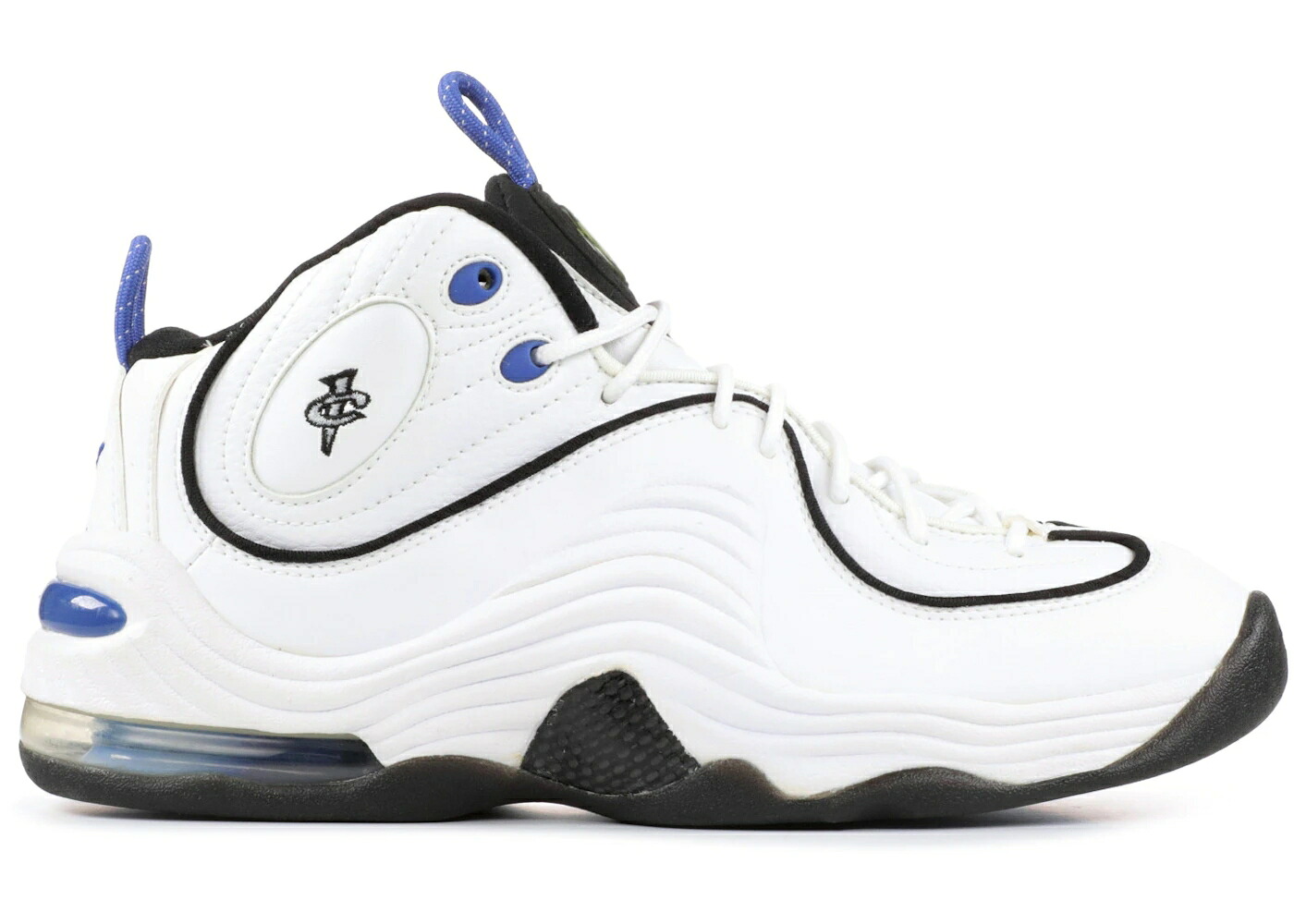 ナイキ ペニー 白色 ホワイト 黒色 ブラック エアペニー スニーカー メンズ NIKE AIR PENNY 2 WHITE VARSITY ROYAL / WHITE VARSITY ROYAL BLACK