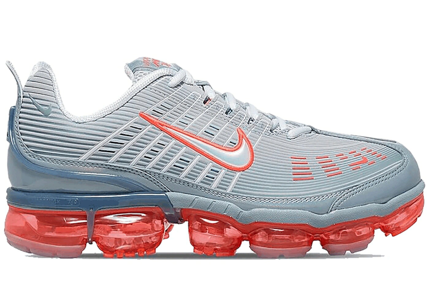 ナイキ スカイ 灰色 グレー クリムゾン 白色 ホワイト エアヴェイパーマックス スニーカー メンズ NIKE AIR VAPORMAX 360 SKY GREY FLASH CRIMSON / SKY GREY OBSIDIAN MIST WHITE|スニケス