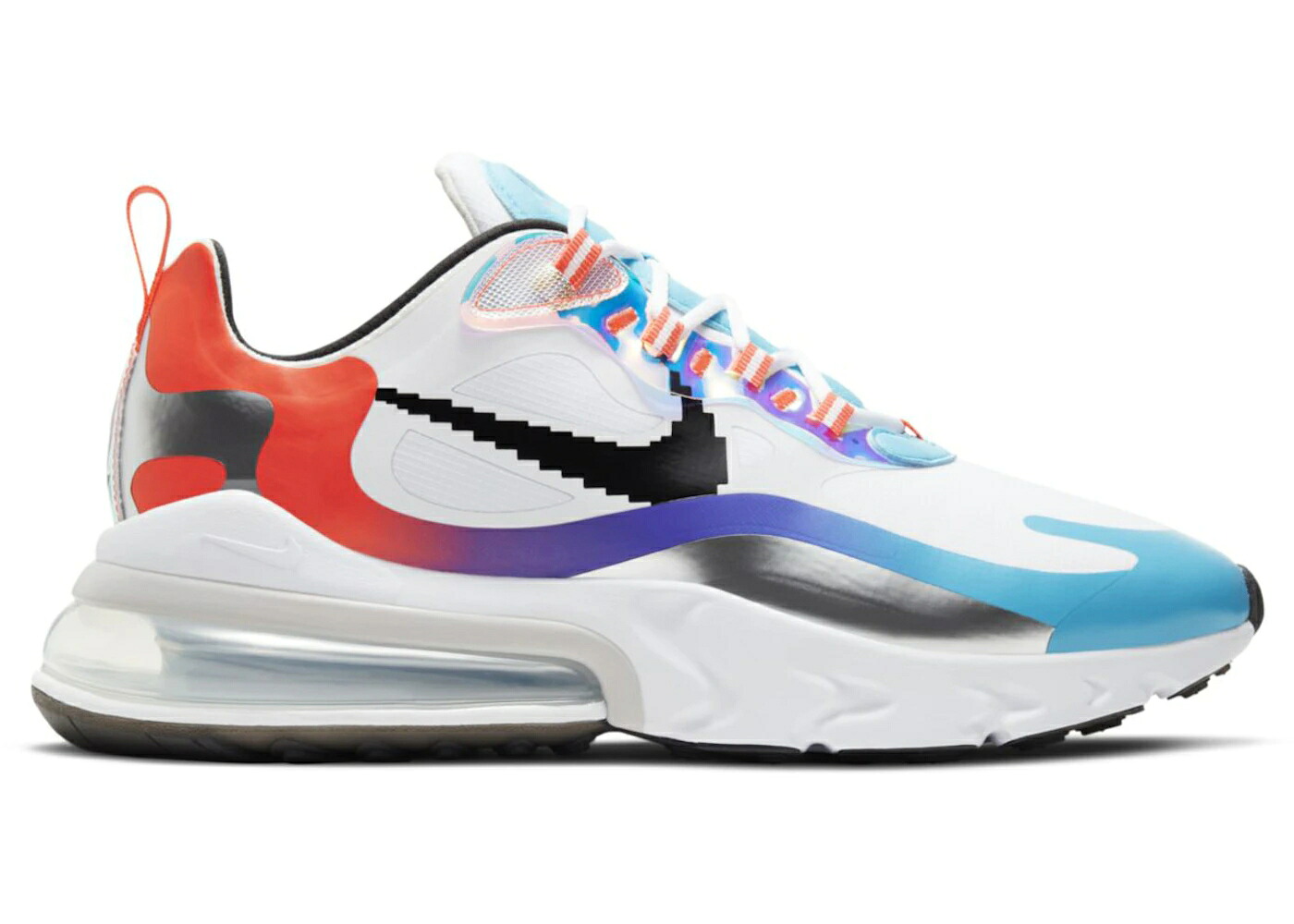 ナイキ マックス リアクト 取り組み 白いこと 白いこと 黒いこと 黒いこと 大気圏マックス スニーカー メンズ NIKE AIR MAX 270 REACT HAVE A GOOD GAME / WHITE BLACK WHITE