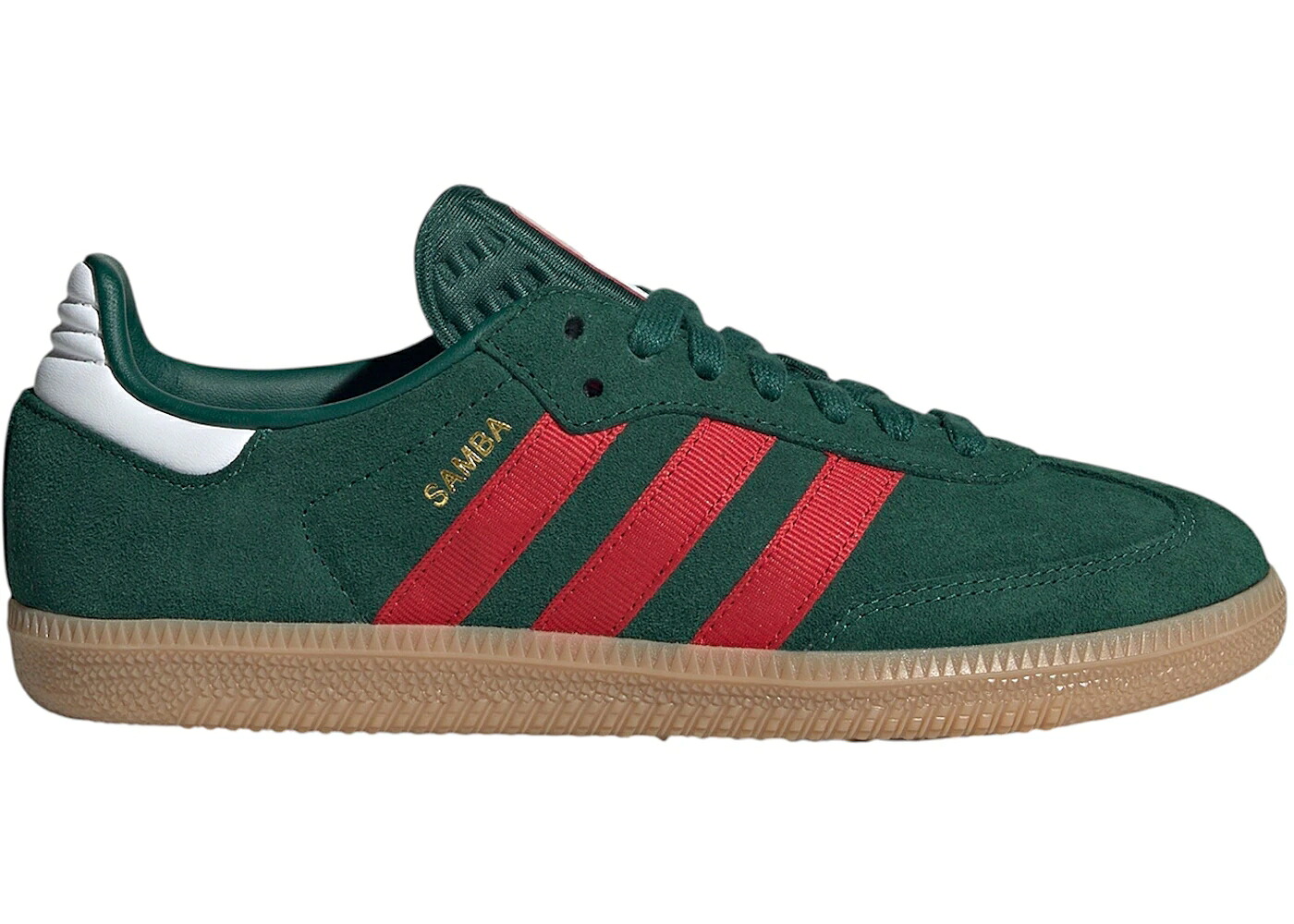 アディダス サンバ チーム 緑 グリーン ジュニア キッズ ADIDAS SAMBA OG FIFA WORLD CUP 2026 PORTUGAL (GS) / TEAM DARK GREEN BETTER SCARLET ベビー マタニティ スニーカー