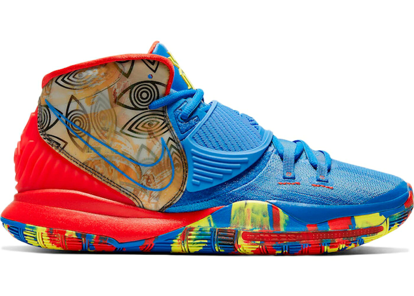 ナイキ カイリー コレクション スニーカー メンズ NIKE KYRIE 6 PREHEAT COLLECTION GUANGZHOU / MULTI COLOR MULTI COLOR|スニケス