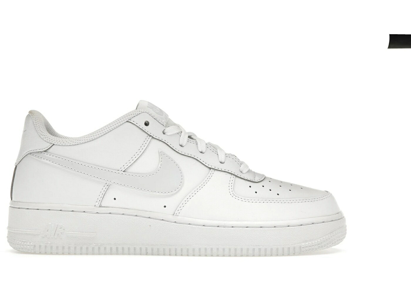 ナイキ 白色 ホワイト オーラ 灰色 グレー エアフォース ジュニア キッズ NIKE AIR FORCE 1 LOW WHITE AURA (GS) / WHITE CLEAR GREY ベビー マタニティ スニーカー