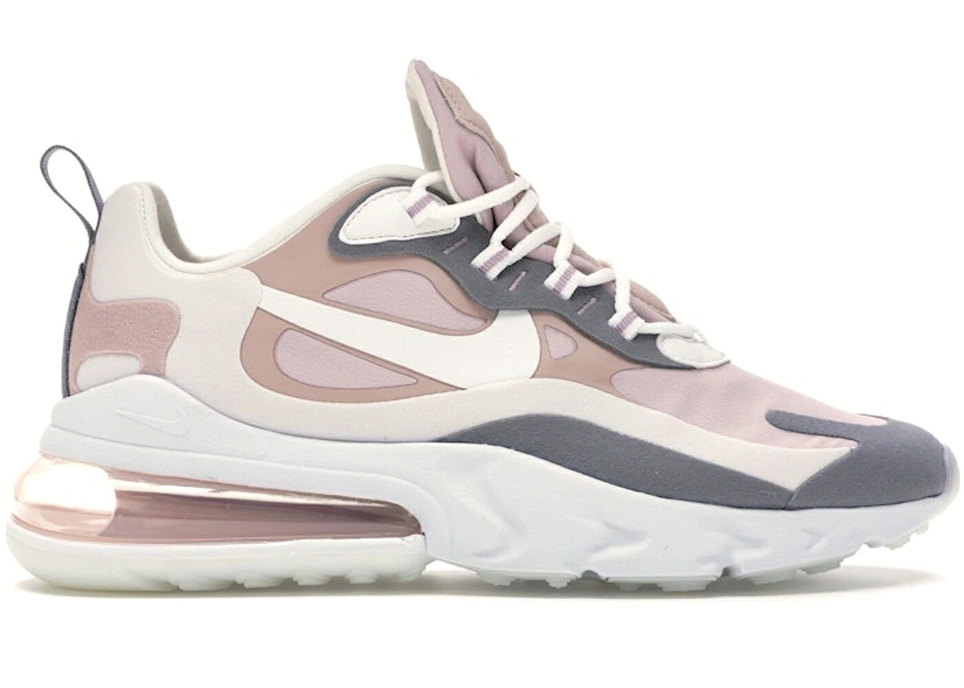 ナイキ マックス リアクト 白いこと 白いこと 大気圏マックス WOMEN\u0027S スニーカー レディース NIKE AIR MAX 270 REACT PLUM CHALK STONE MAUVE (WOMEN\u0027S) / PLUM CHALK SUMMIT WHITE STONE