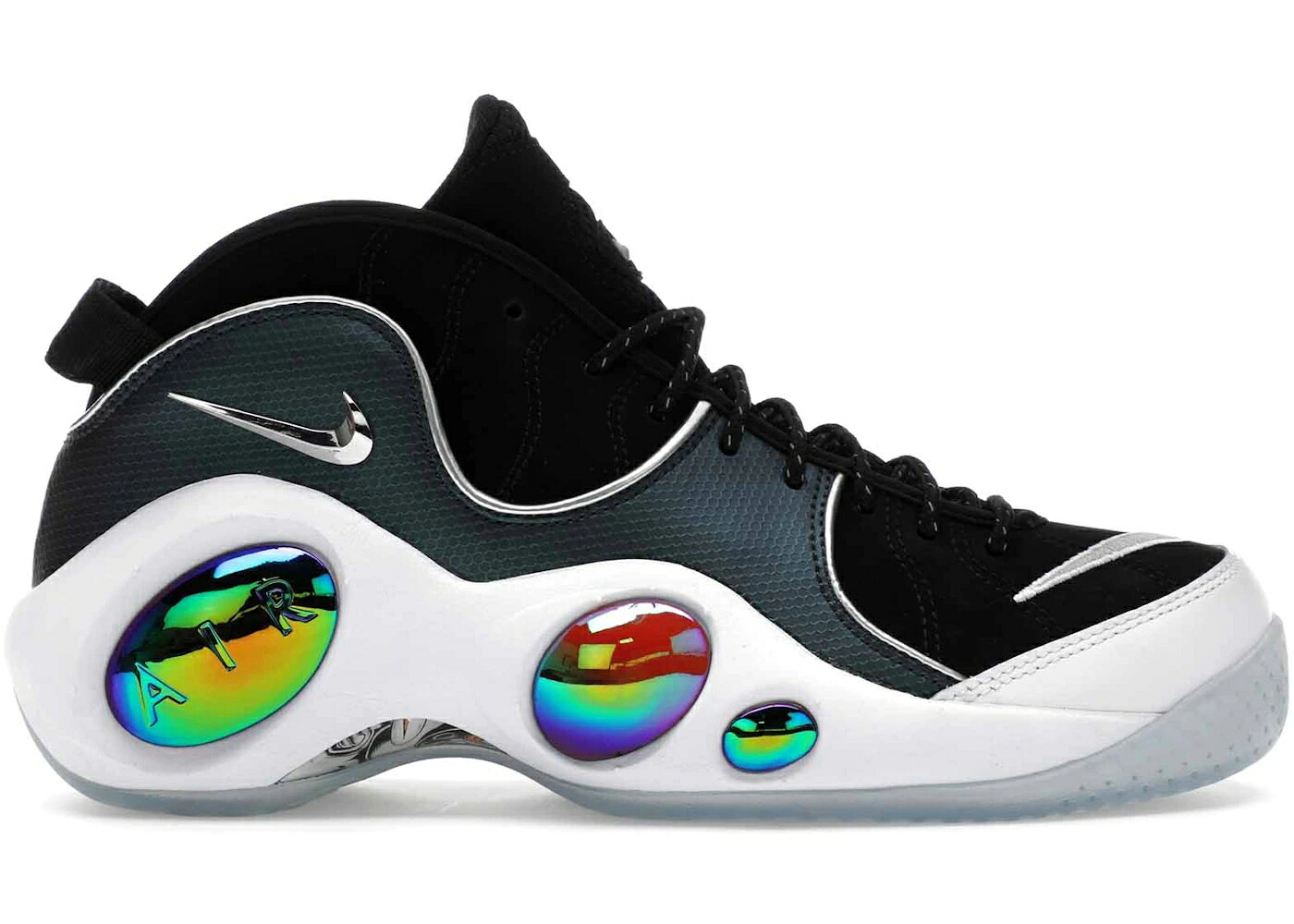 ナイキ 望遠レンズ 飛行 黒いこと 黒いこと しろがね色 しろがね色 白いこと 白いこと スニーカー メンズ NIKE AIR ZOOM FLIGHT 95 MIGHTY SWOOSHERS / BLACK METALLIC SILVER WHITE