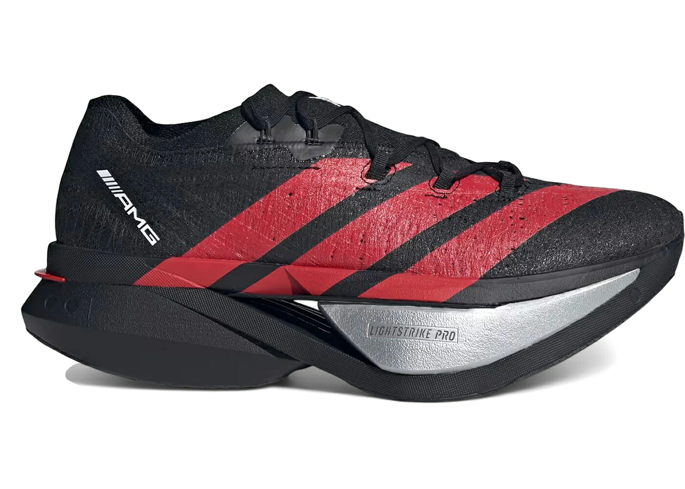 アディダス アディゼロ メルセデス 黒色 ブラック 赤 レッド コア 白色 ホワイト 3.0 スニーカー メンズ ADIDAS ADIZERO PRIME X STRUNG MERCEDES AMG BLACK LUCID RED / CORE BLACK LUCID RED CLOUD WHITE