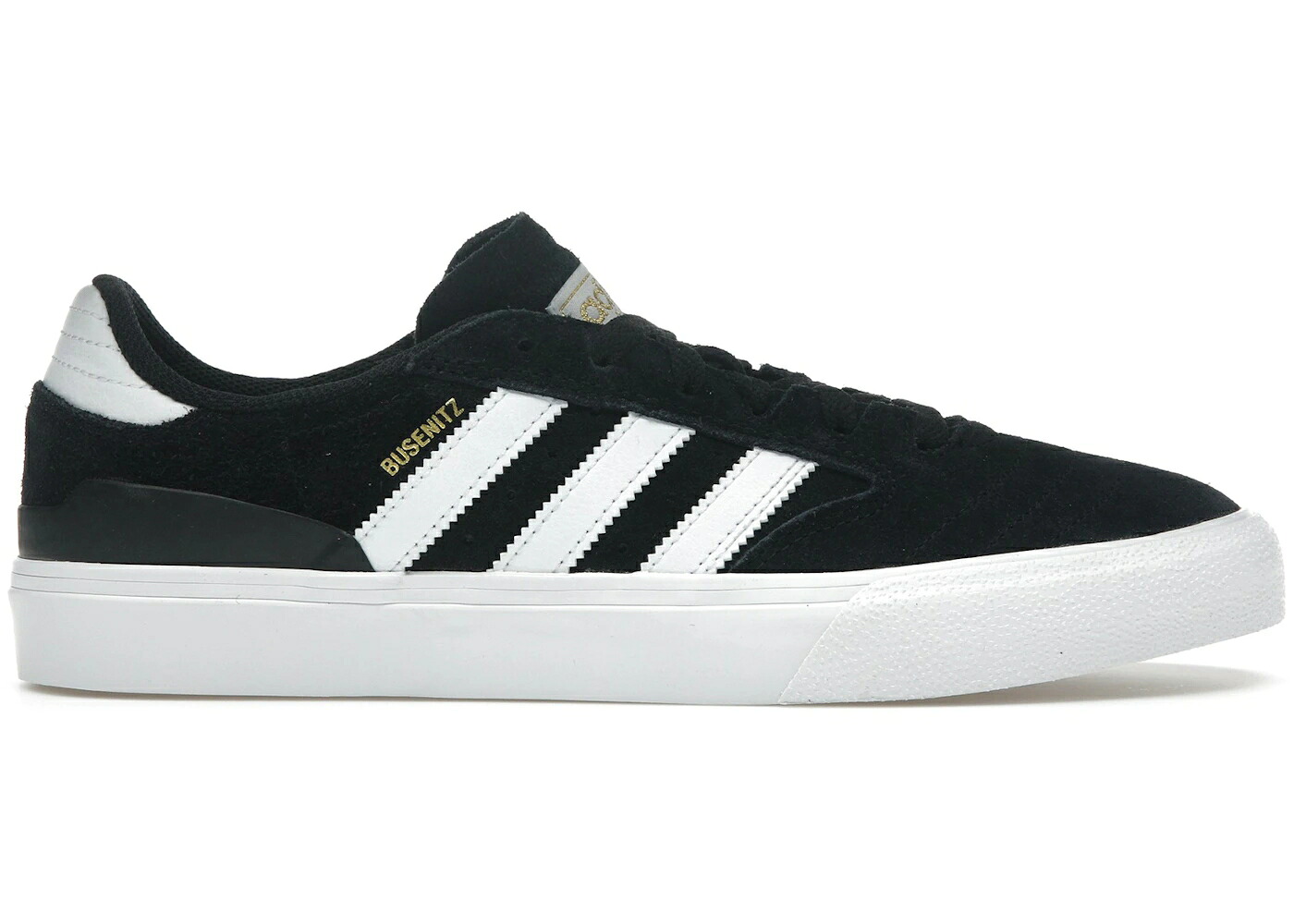 アディダス コア 黒色 ブラック 白色 ホワイト スニーカー メンズ ADIDAS BUSENITZ VULC 2 CORE BLACK / CORE BLACK CLOUD WHITE GUM