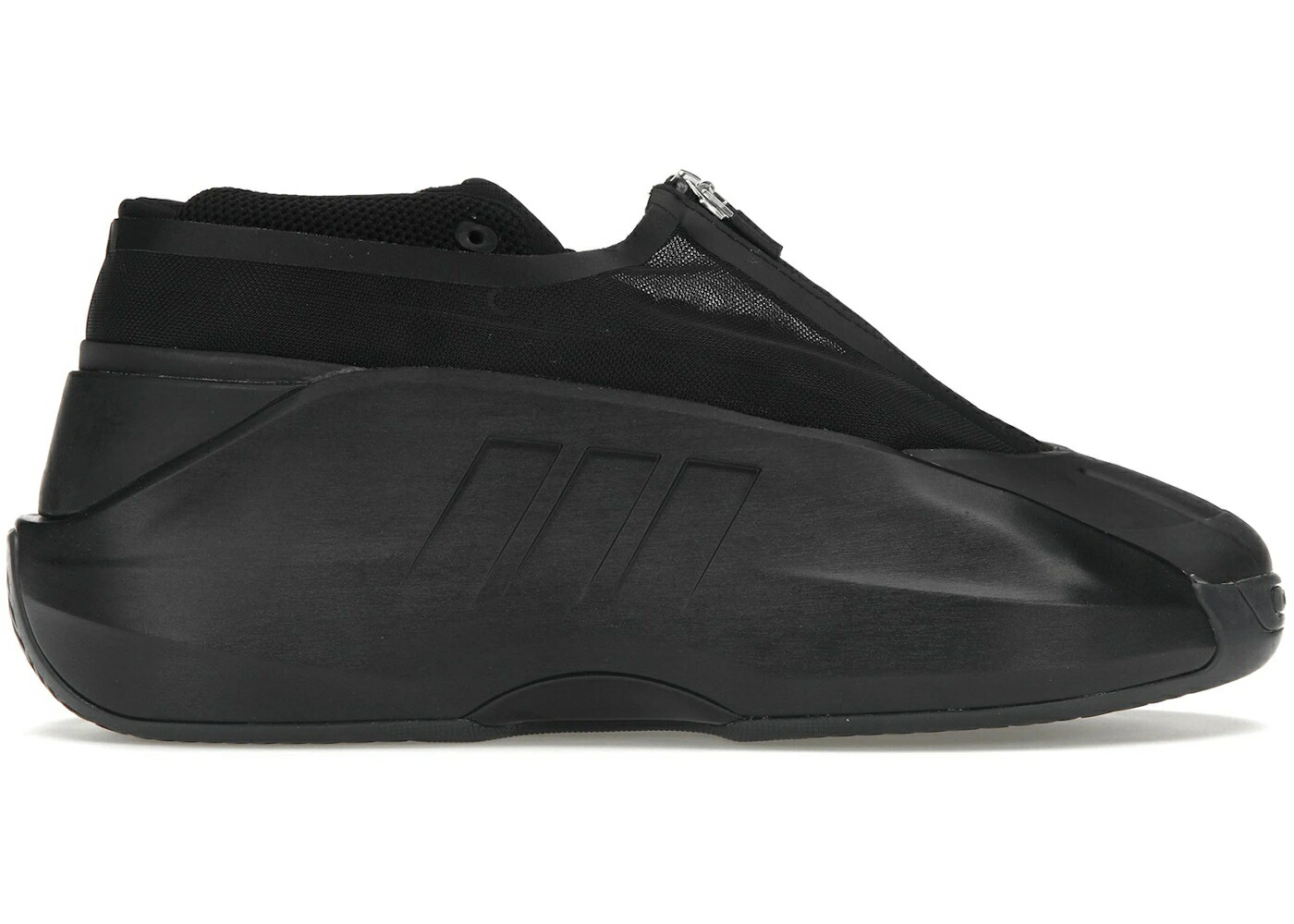 アディダス クレイジー 黒色 ブラック コア カーボン 白色 ホワイト スニーカー メンズ ADIDAS CRAZY IIINFINITY TRIPLE BLACK / CORE BLACK CARBON CLOUD WHITE