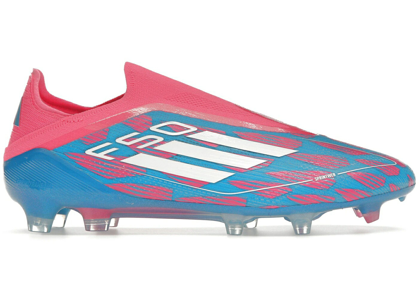 アディダス エリート 青色 ブルー 白色 ホワイト スニーカー メンズ ADIDAS F50 ELITE LACELESS FG PLAYERS PACK / SOLAR BLUE CLOUD WHITE SOLAR