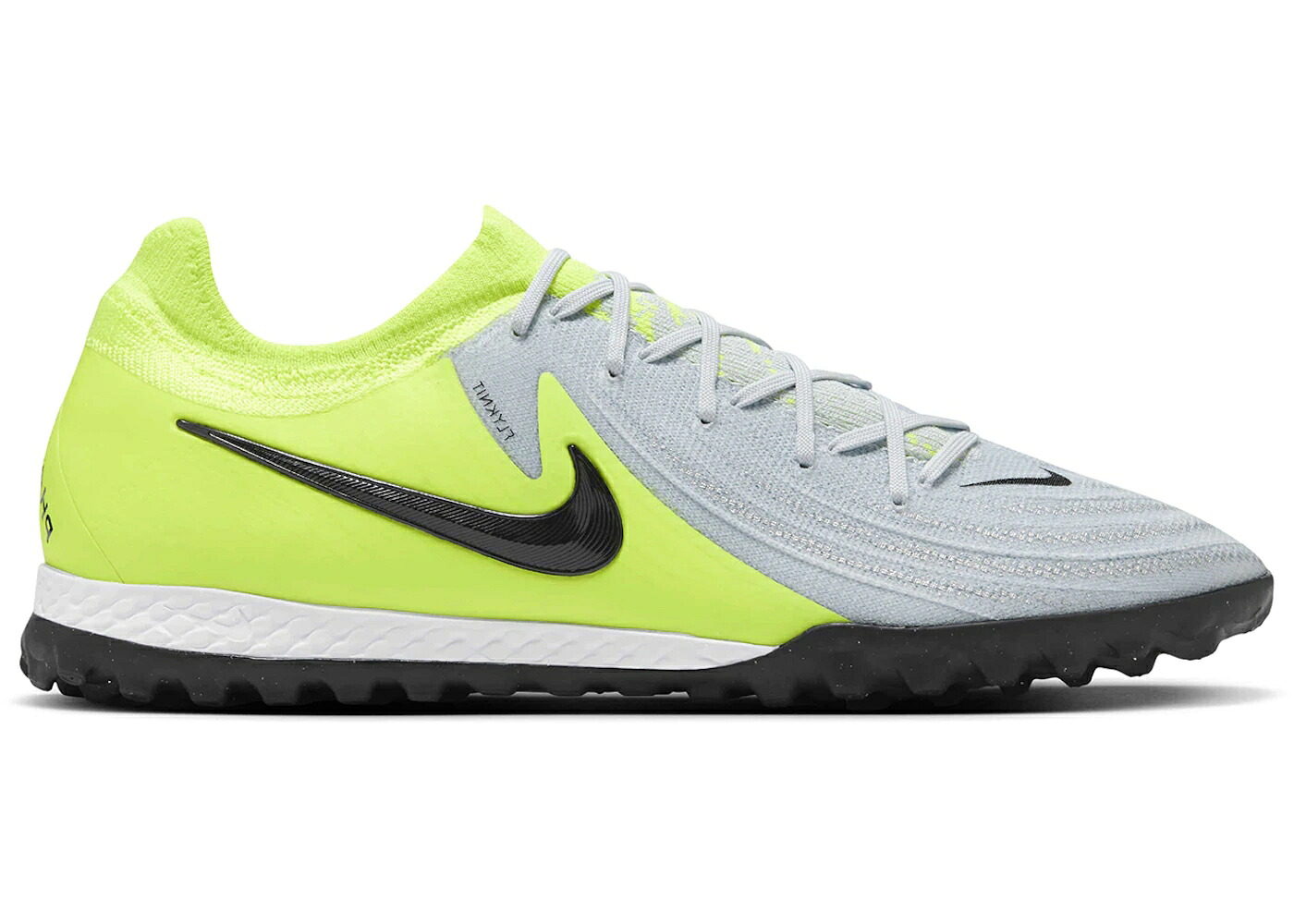 ナイキ 労働者階級 しろがね色 しろがね色 黒いこと 黒いこと スニーカー メンズ NIKE PHANTOM GX 2 PRO TF METALLIC SILVER VOLT BLACK / METALLIC SILVER VOLT BLACK