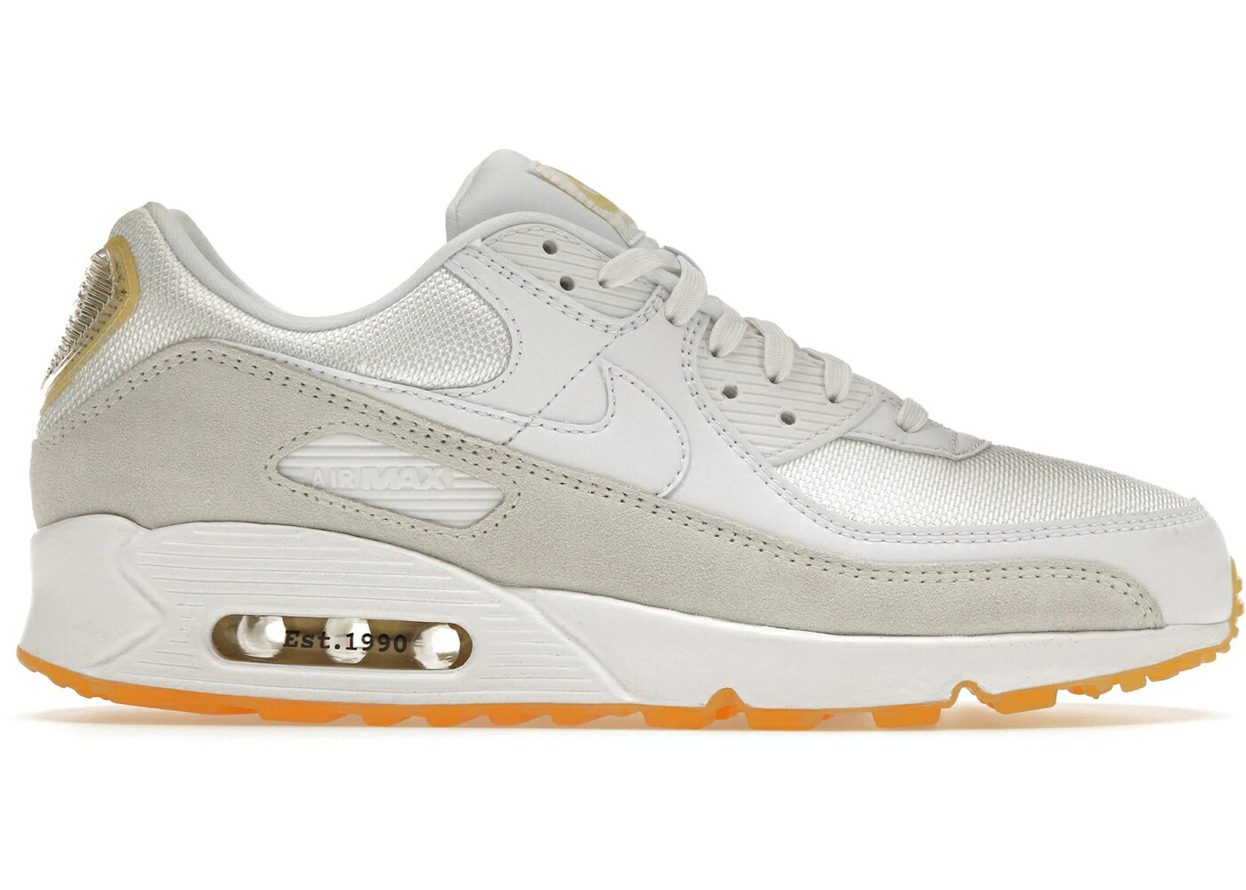 ナイキ マックス 白いこと 白いこと 大気圏マックス スニーカー メンズ NIKE AIR MAX 90 SE MARION FRANK RUDY SUMMIT WHITE / SUMMIT WHITE WHITE LEMON WASH