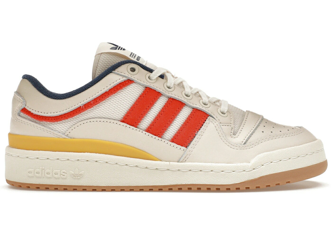 アディダス フォーラム 橙 オレンジ 白色 ホワイト スニーカー メンズ ADIDAS FORUM LOW WOOD BURNT ORANGE / OFF WHITE BURNT ORANGE MUSTARD