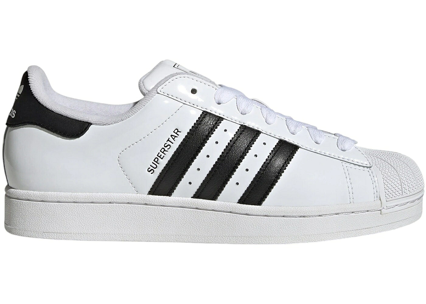 アディダス はやりっ児 白いこと 白いこと 中核グループ 黒いこと 黒いこと スニーカー メンズ ADIDAS SUPERSTAR II CLOUD WHITE CORE BLACK / CLOUD WHITE CORE BLACK CLOUD