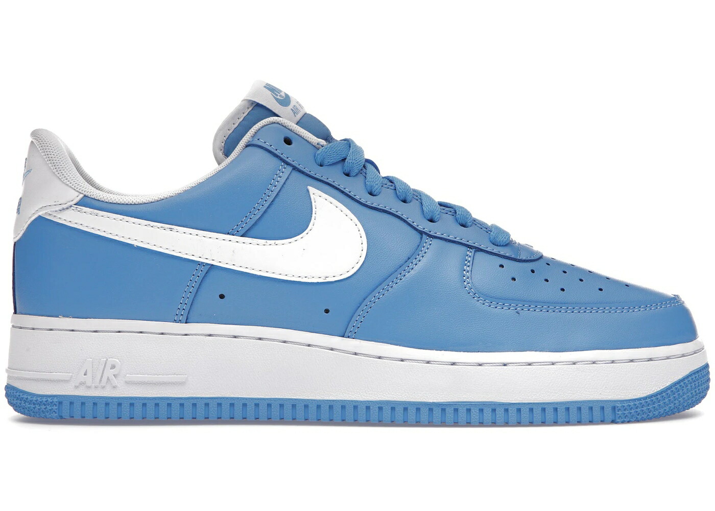 ナイキ 青み 青色 白いこと 白いこと 空軍 \u002707 スニーカー メンズ NIKE AIR FORCE 1 LOW UNIVERSITY BLUE WHITE / UNIVERSITY BLUE WHITE